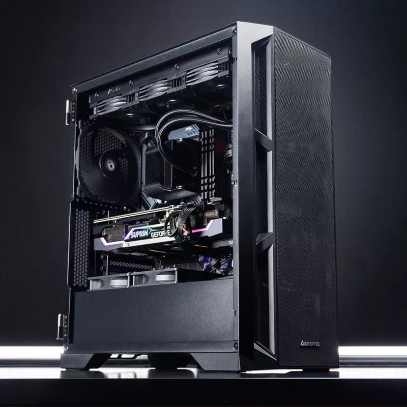 Chieftec APEX AIR GA-01B-M-OP ATX midi tower zwart