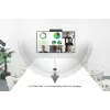 DIGITUS 4K all-in-one videobar - videoconferentiesysteem (4 microfoons/1 luidspreker, 1 tafelmicrofoon)