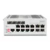 DIGITUS Gigabit Ethernet netwerk PoE-switch - 8 poorten industrieel, L2 managed, 4 SFP uplink