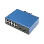 Unmanaged switch DIGITUS DN-651147 8+2-poorts Fast Ethernet PoE 1 Gbit/s