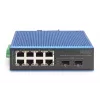 Unmanaged switch DIGITUS DN-651147 8+2-poorts Fast Ethernet PoE 1 Gbit/s