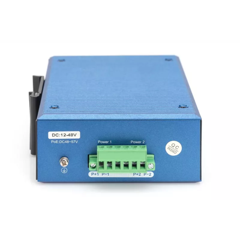Unmanaged switch DIGITUS DN-651147 8+2-poorts Fast Ethernet PoE 1 Gbit/s