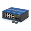 Unmanaged switch DIGITUS DN-651150 8 Gigabit Ethernet-poorten 2 SFP-module
