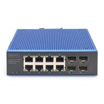 Unmanaged switch DIGITUS DN-651153 8-poorts Gigabit Ethernet PoE