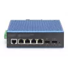 DIGITUS industriële 4+2-poorts L2 managed Gigabit Ethernet-switch 4xGE RJ45 + 2 SFP-poorten