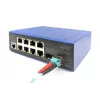 DIGITUS industriële 8+2-poorts L2 managed Gigabit Ethernet-switch 8x GE RJ45 + 2 SFP-poorten