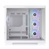 PC-behuizing Thermaltake View 380 TG ARGB Snow midi-tower wit