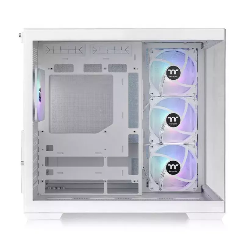 PC-behuizing Thermaltake View 380 TG ARGB Snow midi-tower wit