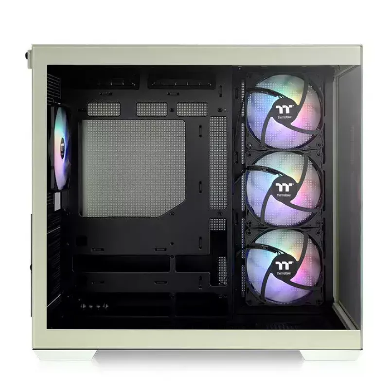 PC-behuizing Thermaltake View 380 TG ARGB midi-tower groen
