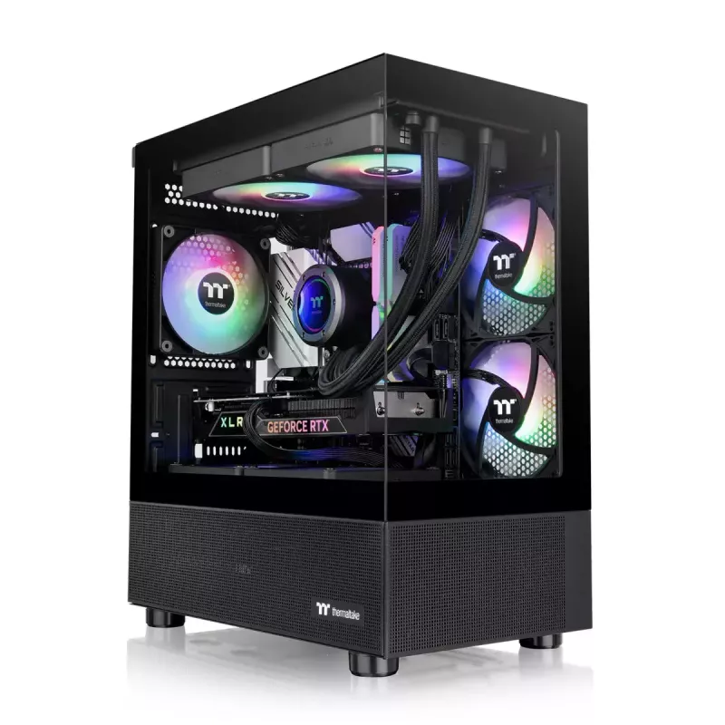 PC-behuizing Thermaltake View 170 TG ARGB micro-tower zwart