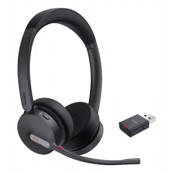 Yealink WH64 Hybrid Dual UC headset draadloos hoofdband kantoor/callcenter micro-USB Bluetooth zwart