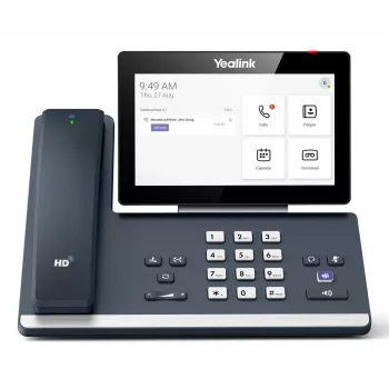 Yealink MP58-WH E2 Teams, IP-telefoon, grijs, bedrade hoorn, LCD, 17,8 cm (7 inch), 1024 x 600 pixels