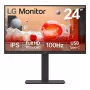 LG 24BA750-B computermonitor 60,5 cm (23,8 inch) 1920 x 1080 pixels Full HD LCD zwart