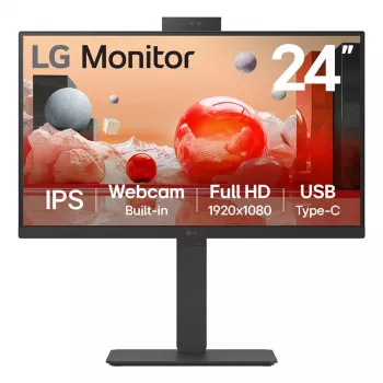 LG 24BA850-B computermonitor 60,5 cm (23,8 inch) 1920 x 1080 pixels Full HD zwart
