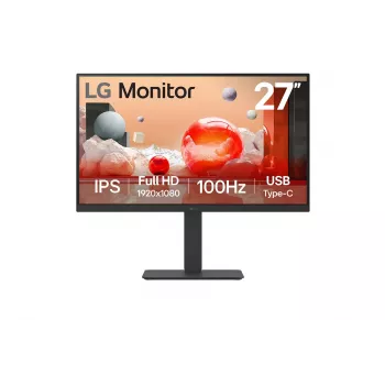 LG 27BA750-B computermonitor 68,6 cm (27 inch) 1920 x 1080 pixels Full HD LCD zwart