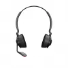 Jabra Engage 55 Stereo draadloze DECT-headset, on-ear, USB-A, geoptimaliseerd voor Microsoft Teams, zwart/titanium
