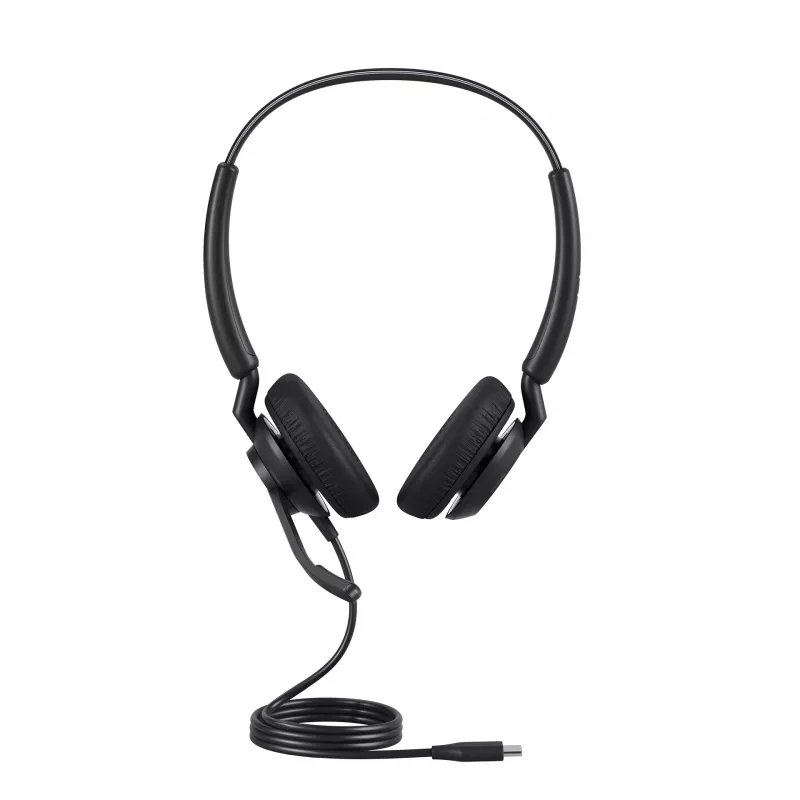 Jabra Engage 40 - USB-C UC stereo, bedraad, kantoor/callcenter, 63 g, headset, zwart