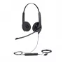 Jabra BIZ 1500 Duo bedrade USB-headset, ruisonderdrukking, breedband tot 6800 Hz, kantoor/callcenter, 73 g, zwart