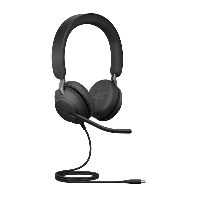 Jabra Evolve2 40 SE USB-C, UC Stereo (incl. verlengkabel)