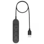 Jabra Engage 50 II Link - USB-A UC, regeladapter, zwart