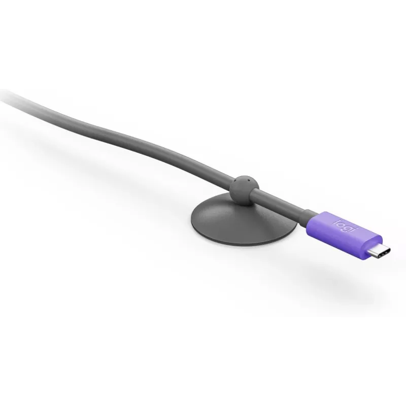 USB-kabel Logitech 952-000195 USB 3.2 Gen 2 5 m USB-C grafiet paars
