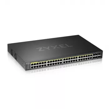 Zyxel GS2220-50HP-EU0101F netwerkswitch managed L2 Gigabit Ethernet (10/100/1000) Power over Ethernet (PoE) zwart