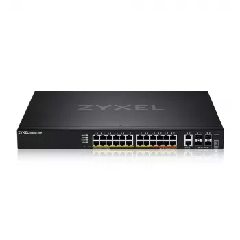 Zyxel XGS2220-30HP managed L3 Gigabit Ethernet (10/100/1000) Power over Ethernet (PoE) zwart