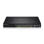 Zyxel XGS2220-30HP managed L3 Gigabit Ethernet (10/100/1000) Power over Ethernet (PoE) zwart