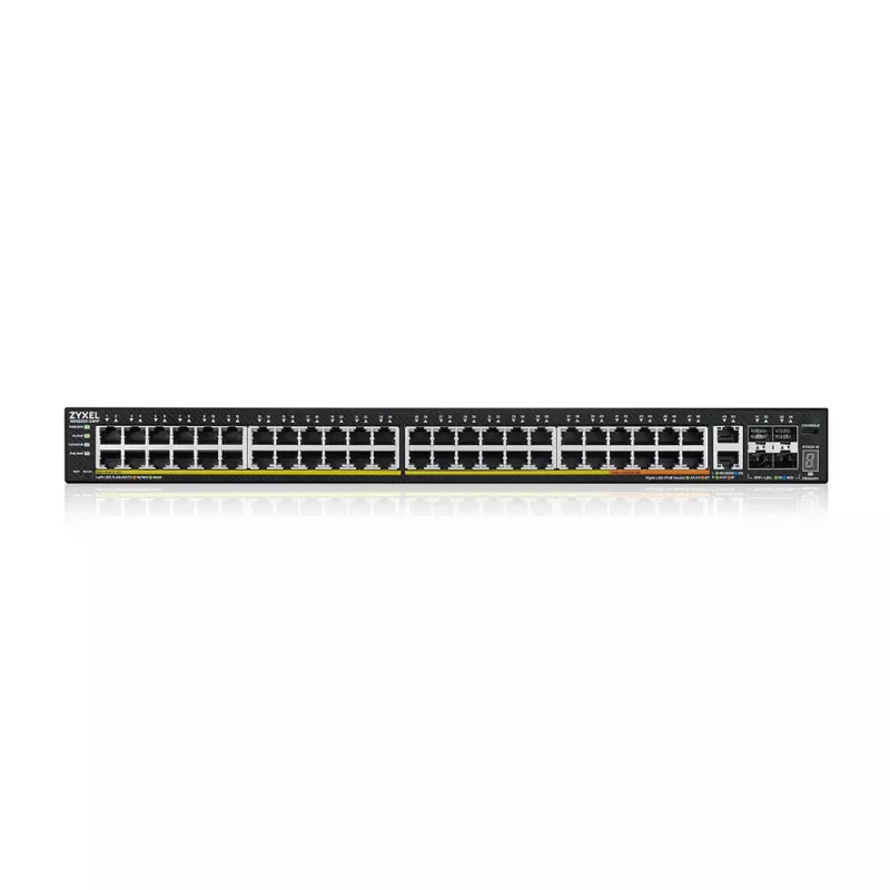 Zyxel XGS2220-54FP managed L3 Gigabit Ethernet (10/100/1000) Power over Ethernet (PoE)
