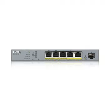Zyxel GS1350-6HP-EU0101F netwerkswitch managed L2 Gigabit Ethernet (10/100/1000) Power over Ethernet (PoE) grijs