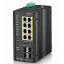 Zyxel RGS200-12P managed L2 Gigabit Ethernet (10/100/1000) Power over Ethernet (PoE) zwart