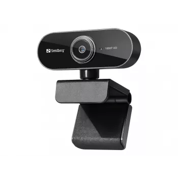 Sandberg USB-webcam Flex 1080P HD, 2 MP, 1920 x 1080 pixels, Full HD, 30 fps, USB, zwart
