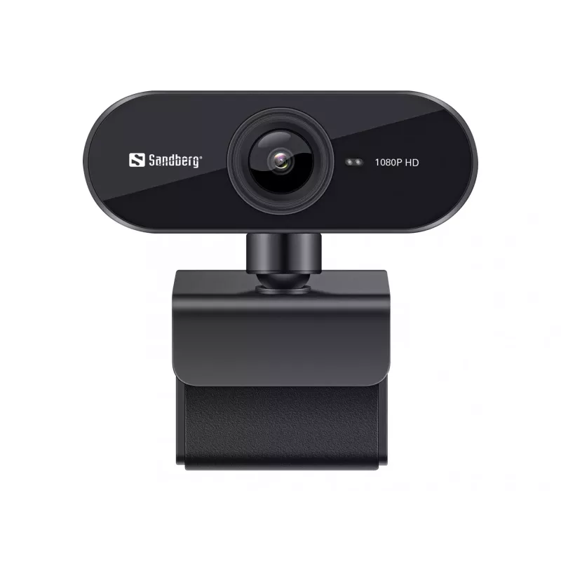 Sandberg USB-webcam Flex 1080P HD, 2 MP, 1920 x 1080 pixels, Full HD, 30 fps, USB, zwart