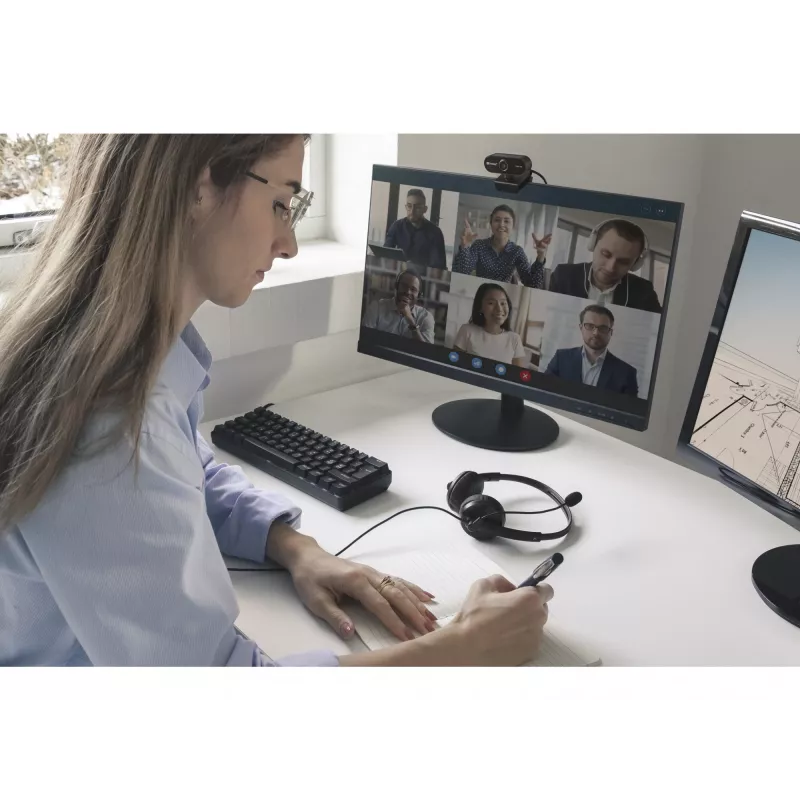 Sandberg USB-webcam Flex 1080P HD, 2 MP, 1920 x 1080 pixels, Full HD, 30 fps, USB, zwart
