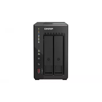 QNAP TS-253E NAS tower Intel® Celeron® J6412 8 GB 0 TB QNAP QTS zwart