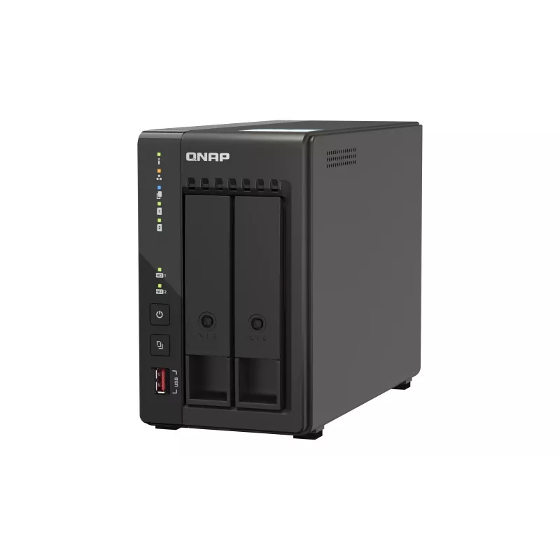 QNAP TS-253E NAS tower Intel® Celeron® J6412 8 GB 0 TB QNAP QTS zwart