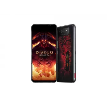 ASUS ROG Phone 6 Diablo Immortal Edition 17,2 cm (6,78 inch) dual SIM Android 12 5G USB Type-C 16 GB 512 GB 6000 mAh zwart, rood