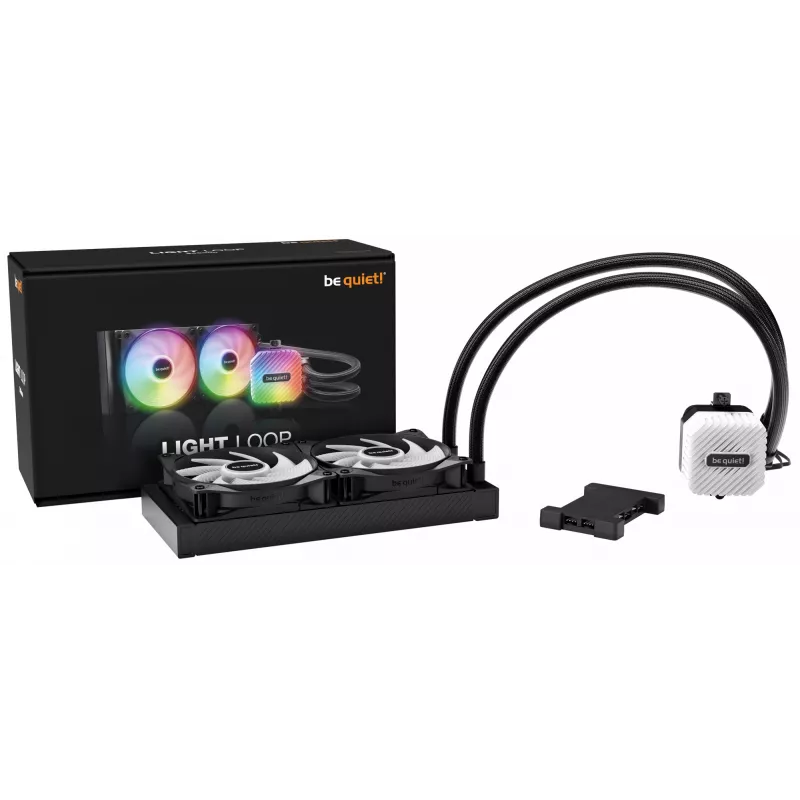 be quiet! LIGHT LOOP 240mm zwart processor all-in-one vloeistofkoeler 12 cm 1 stk.