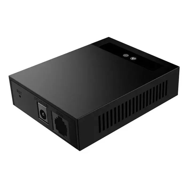 Fanvil PN1 netwerk-mediaconverter 100 Mbit/s zwart