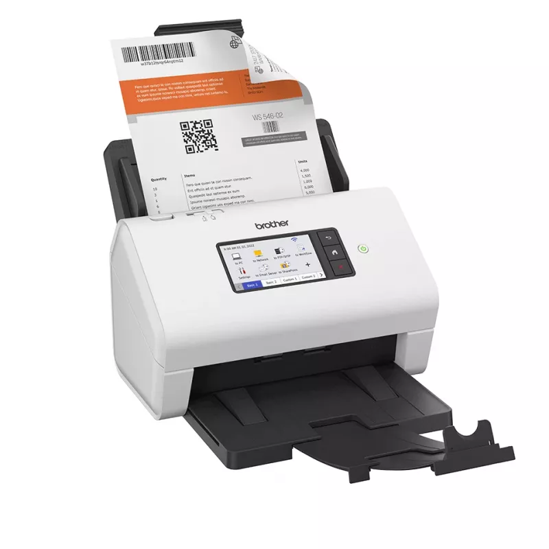 Brother ADS-4900W scanner ADF + documentenscanner 600 x 600 DPI A4 zwart, wit