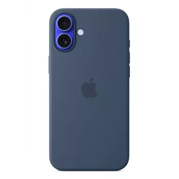 APPLE Apple Silicone Case met MagSafe iPhone 16 Plus denim