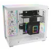PC-behuizing be quiet! LIGHT BASE 900 DX wit full tower — ATX/EATX-ondersteuning, glazen zijpaneel, multi-RGB, max. GPU 495 mm, CPU-koelerhoogte 190 mm