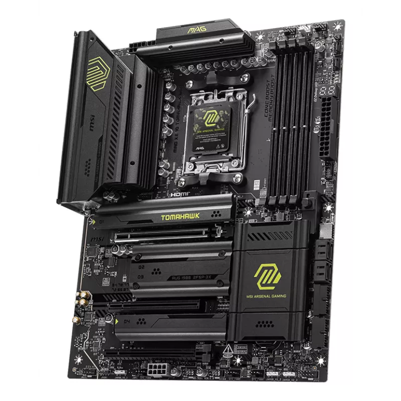 Moederbord MSI MAG X870 TOMAHAWK WIFI — AMD X870, socket AM5, ATX, DDR5, Wi-Fi 7, 2,5GbE
