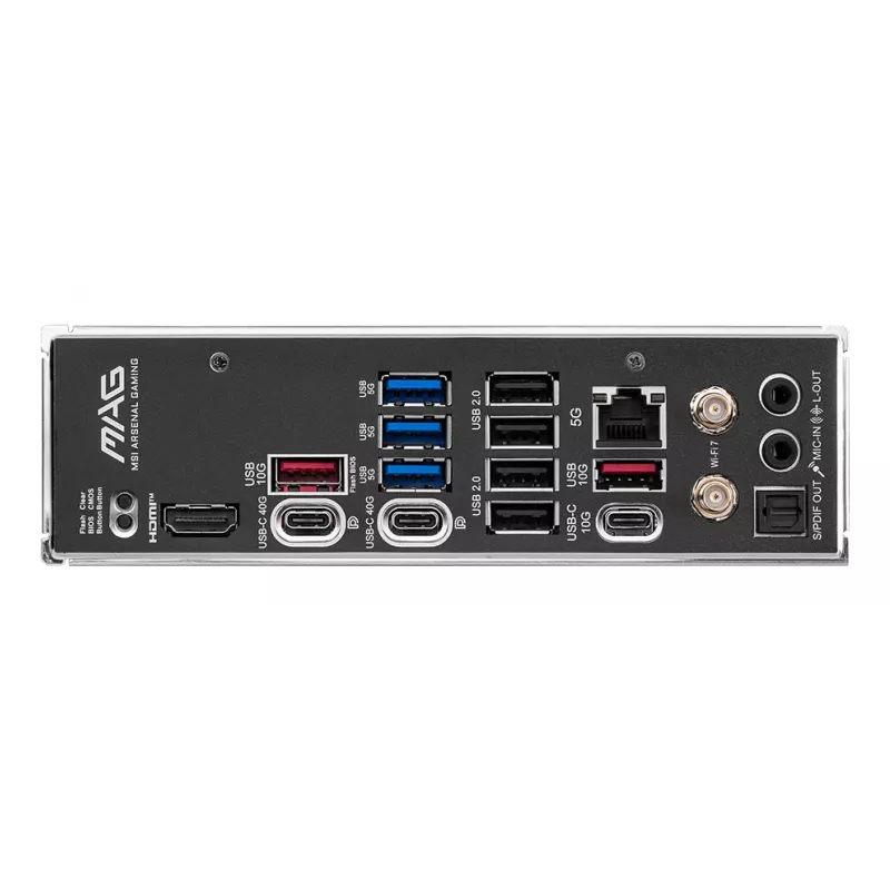 Moederbord MSI MAG X870 TOMAHAWK WIFI — AMD X870, socket AM5, ATX, DDR5, Wi-Fi 7, 2,5GbE