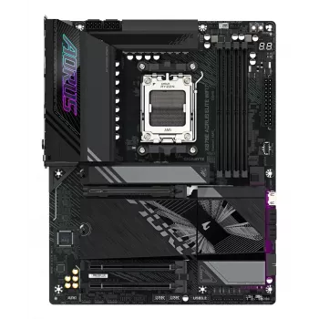 Moederbord GIGABYTE X870E AORUS ELITE WIFI7 ATX, AMD X870E, socket AM5, DDR5, 4x DIMM, Wi-Fi 7, 2,5Gb LAN