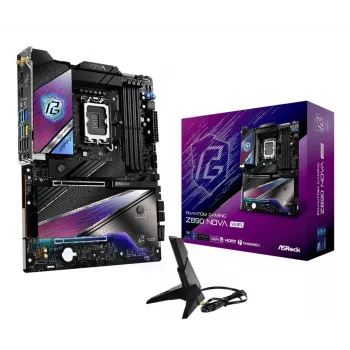 ASRock moederbord Z890 Nova Wifi LGA1851 Intel Z890 4 x DDR5 1 x HDMI 2.1 TMDS/FRL 8G 2 x Thunderbolt 4 ATX