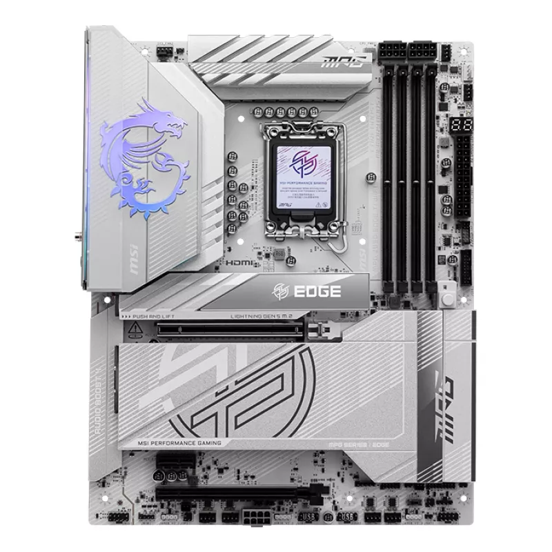 MSI MPG Z890 EDGE TI WIFI moederbord Intel Z890 LGA 1851 (Socket V1) ATX