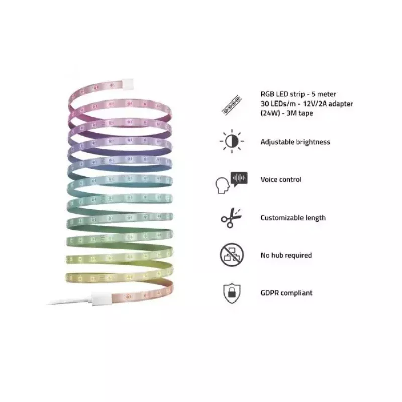 Smart strip light Hombli LED-strip RGB 5m