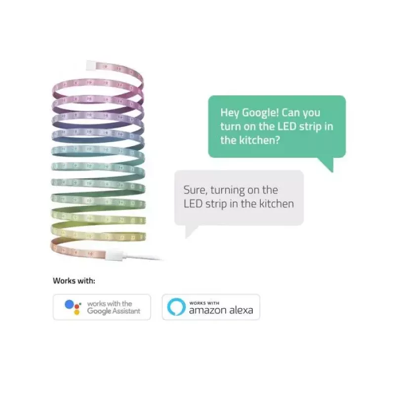 Smart strip light Hombli LED-strip RGB 5m
