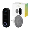 Smart Doorbell Hombli Pack zwart wit IP65 draadloos 1080p